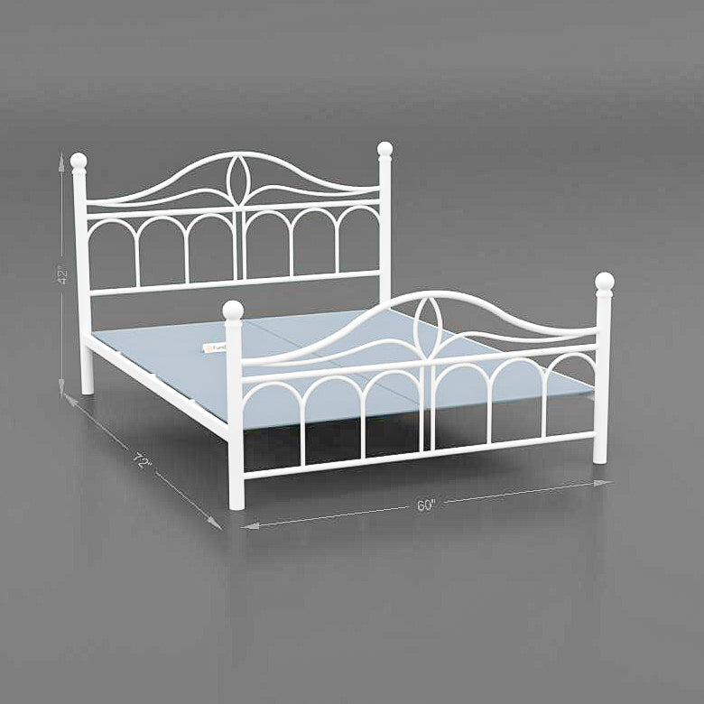 MetalCraft Elegant Design Iron Bed - Furnishiaa -  -